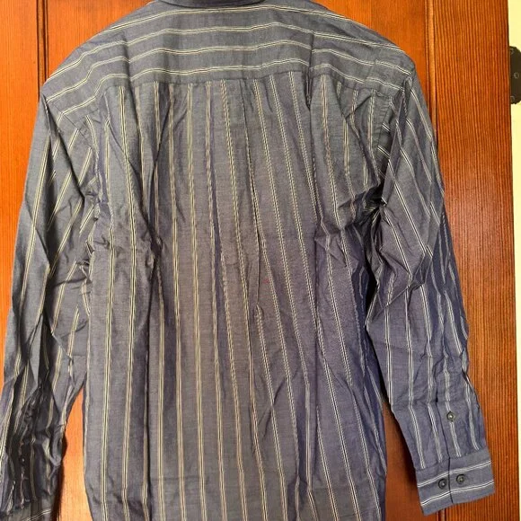 Banana Republic Relaxed Fit Washed Cotton Poplin Shirt. Size Medium NWT - Picture 2 of 7